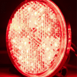 Oval Kedi Gözü Reflektör Ledli Yuvarlak Led Stop Fren KIRMIZI