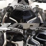 Enduro ve GS Serileri Uyumlu Motosiklet LED Sis Farı Yüksek Performans Metal Gövde 12V-24V 40W 2 Adet - Görsel 4